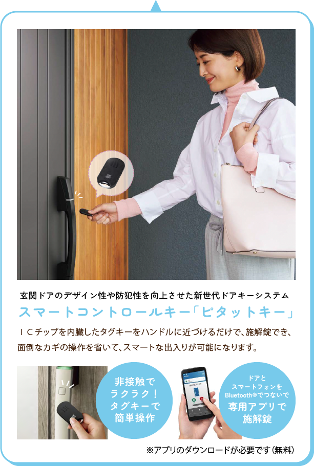スマートコントロールキー「ピタットキー」
